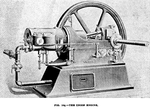 Fig. 104— Union Gas Engine